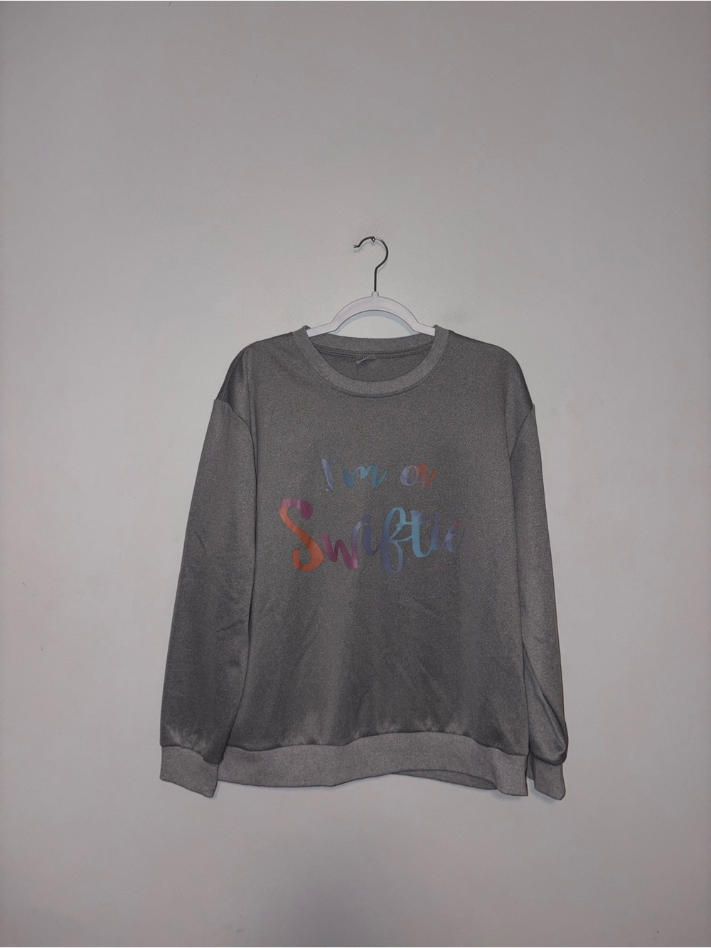 Taylor Swift | Gray Sweatshirt | Size Large